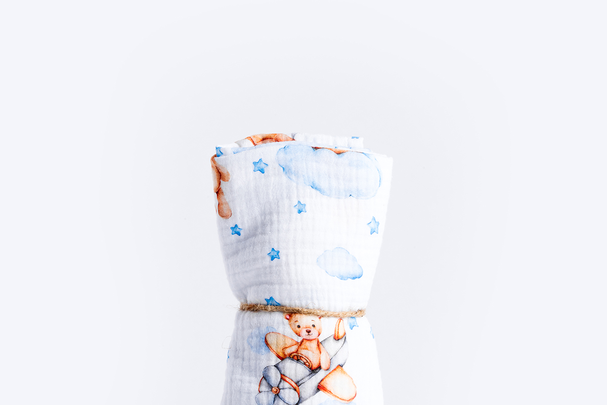 tetra-pelena-muslin-uspavani-medo-plavi-2